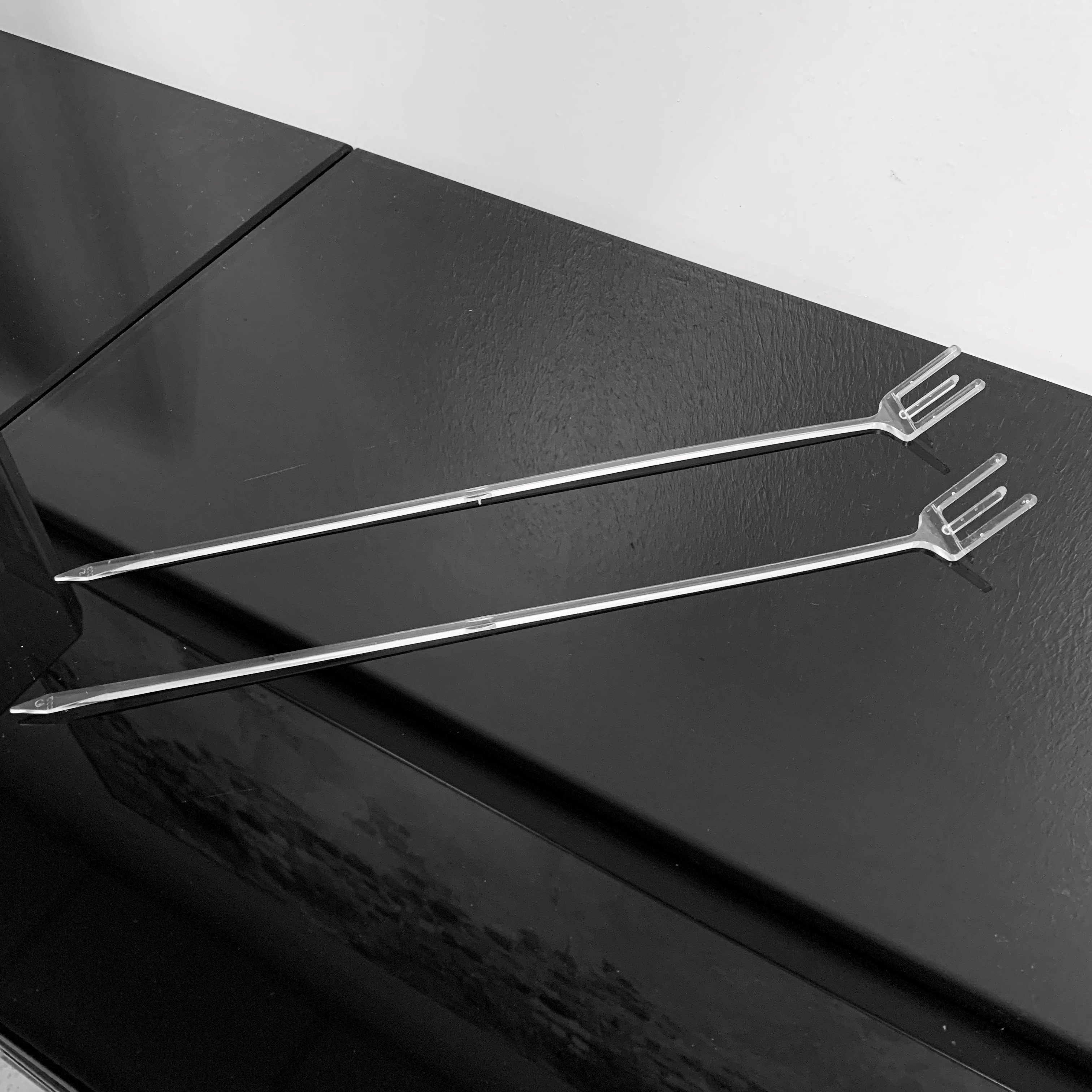 Special Customized Slant or Tilt Head Card Holders For Greeting Cards on Gift Box Flower Bouquet Flower Stand