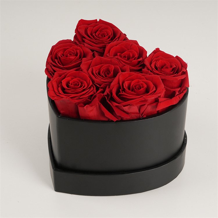 Wholesale Price Eternal roses square box preserved flowers rosas eternas decorative rose forever box gift preserved rose