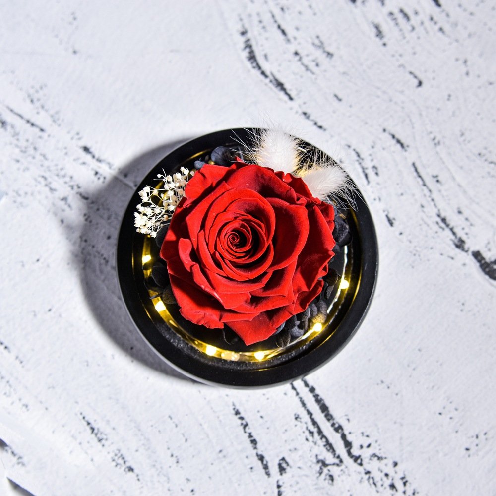 Preserved Fresh Real Rose Flower Gift Box For Valentine's Day Birthday Anniversary Mother's Day Everlasting Eternal Rose Flowers