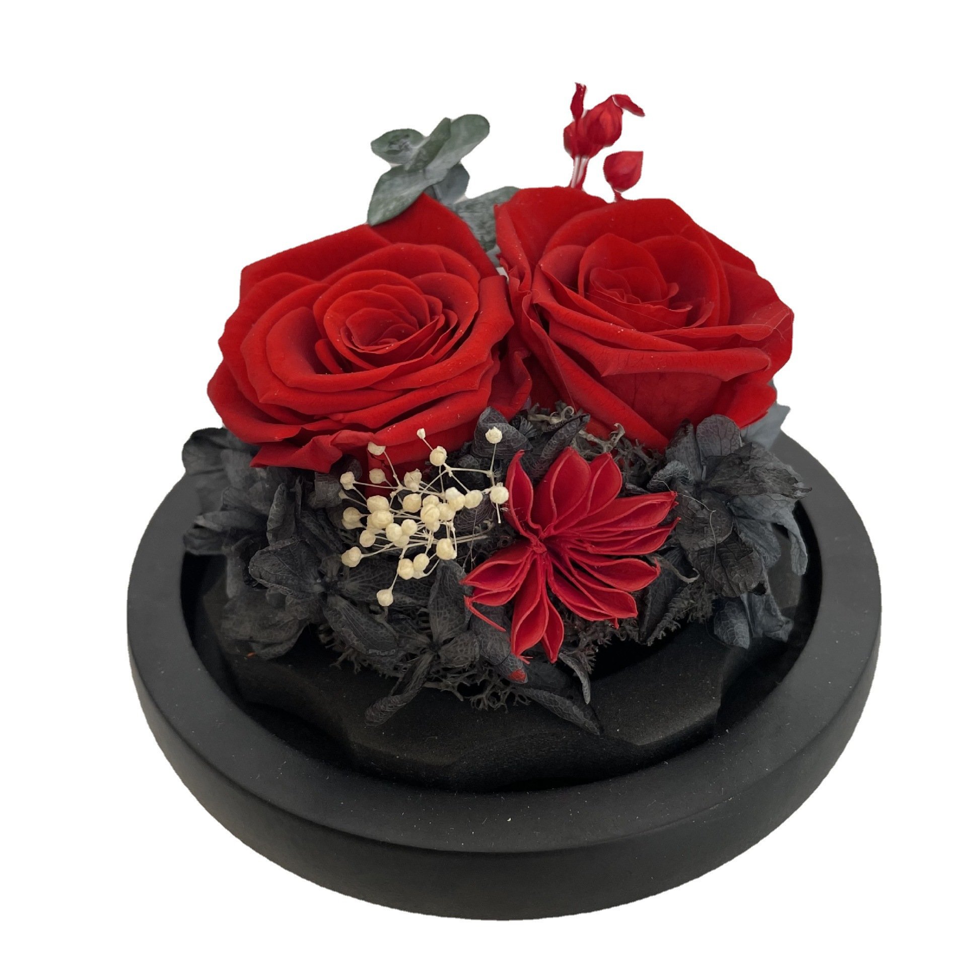 Preserved Fresh Real Rose Flower Gift Box For Valentine's Day Birthday Anniversary Mother's Day Everlasting Eternal Rose Flowers