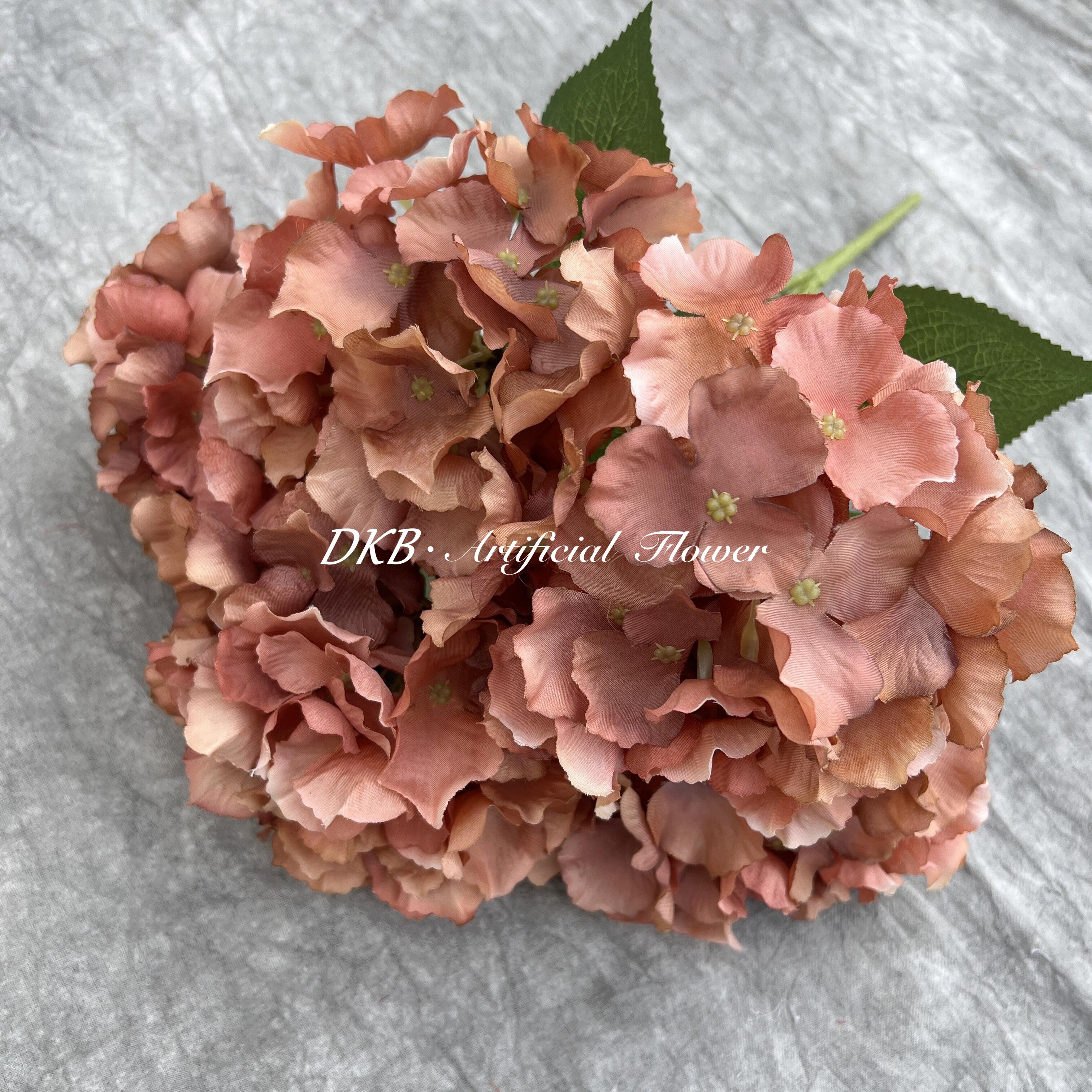 Artificial flower factories wholesale real touch white red artificial hydrangea flowers hydrangea preserved flowers
