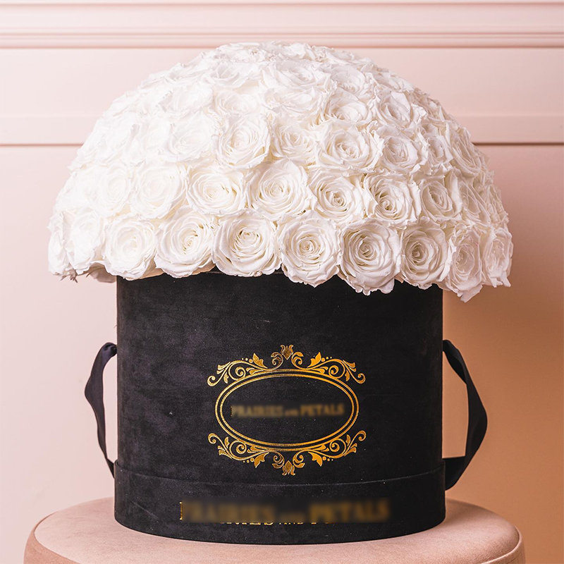 Luxurious gift for Valentines and Mothers day everlasting roses gifts preserved rose flower box eternity roses preserved