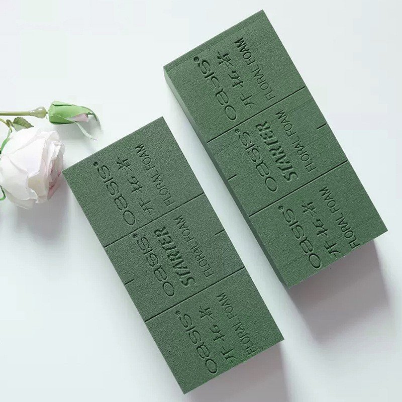 Dry floral foam bricks for artificial flower arrangements dry floral foam for preserved flower Floral foam of various shapes