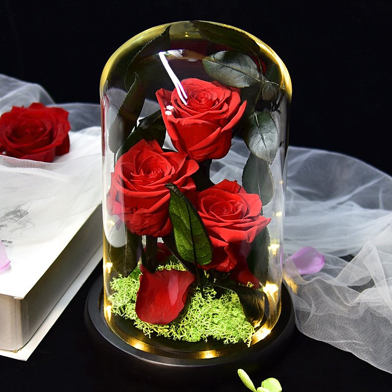 Christmas Wedding Flower Mothers Day Gifts Preserved Flowers Valentines Day Gift Decorative Flowers Preserved Roses