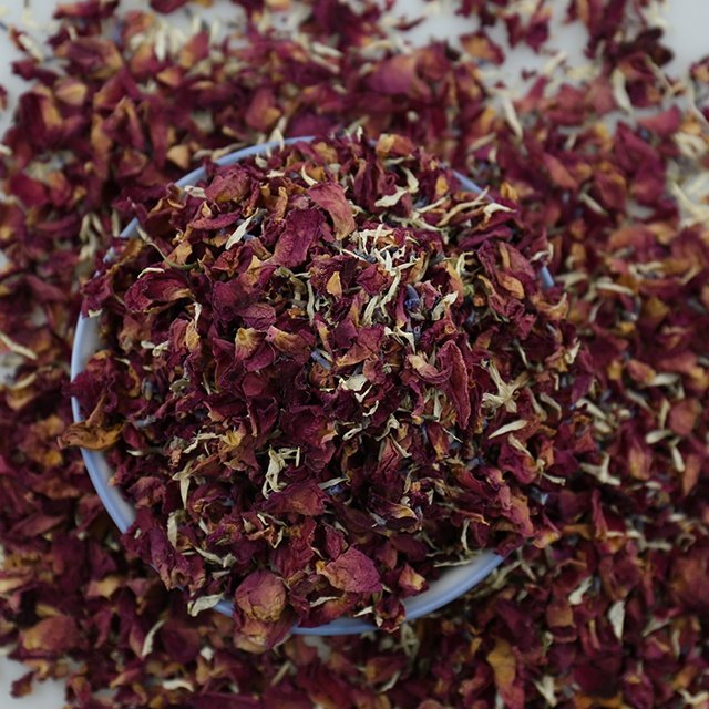 Organic Preserved Natural Dried Roses Elegant Confetti Flower Petals for Christmas Wedding Table Decoration