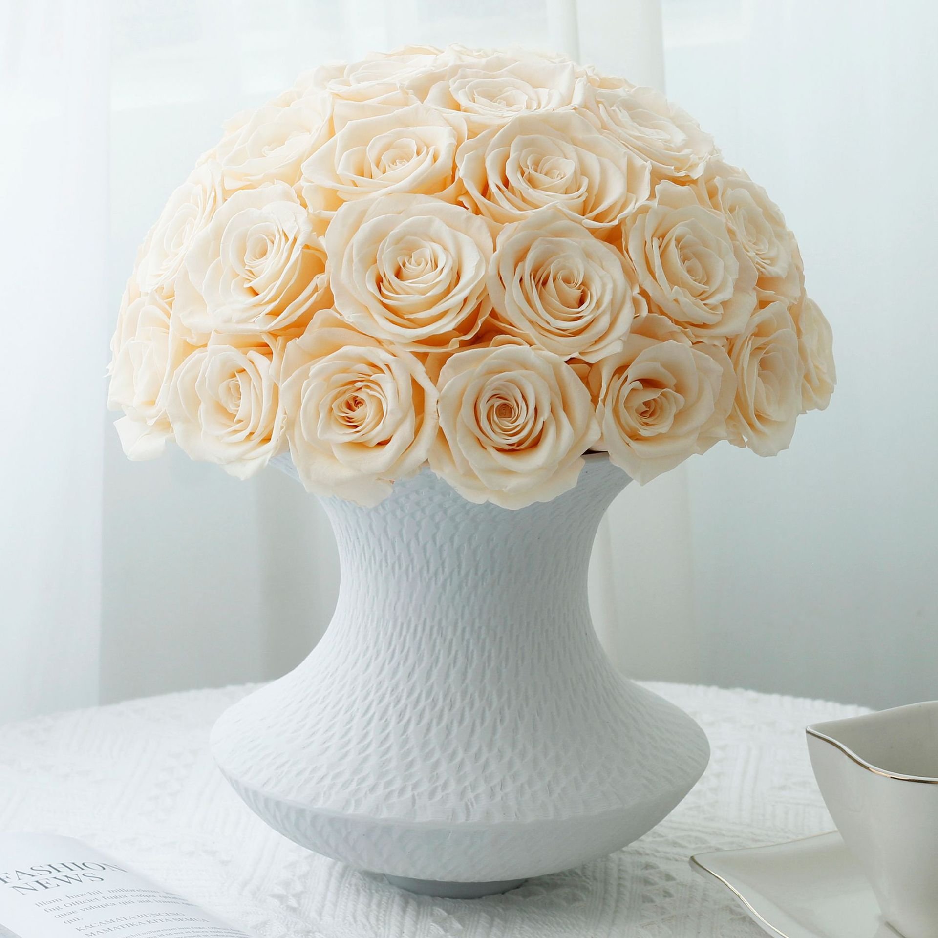 Customized Natural Forever Roses Preserved Flowers Bouquet Rosas Preserved Table flowers For Valentine's Day Mother's Day Gift