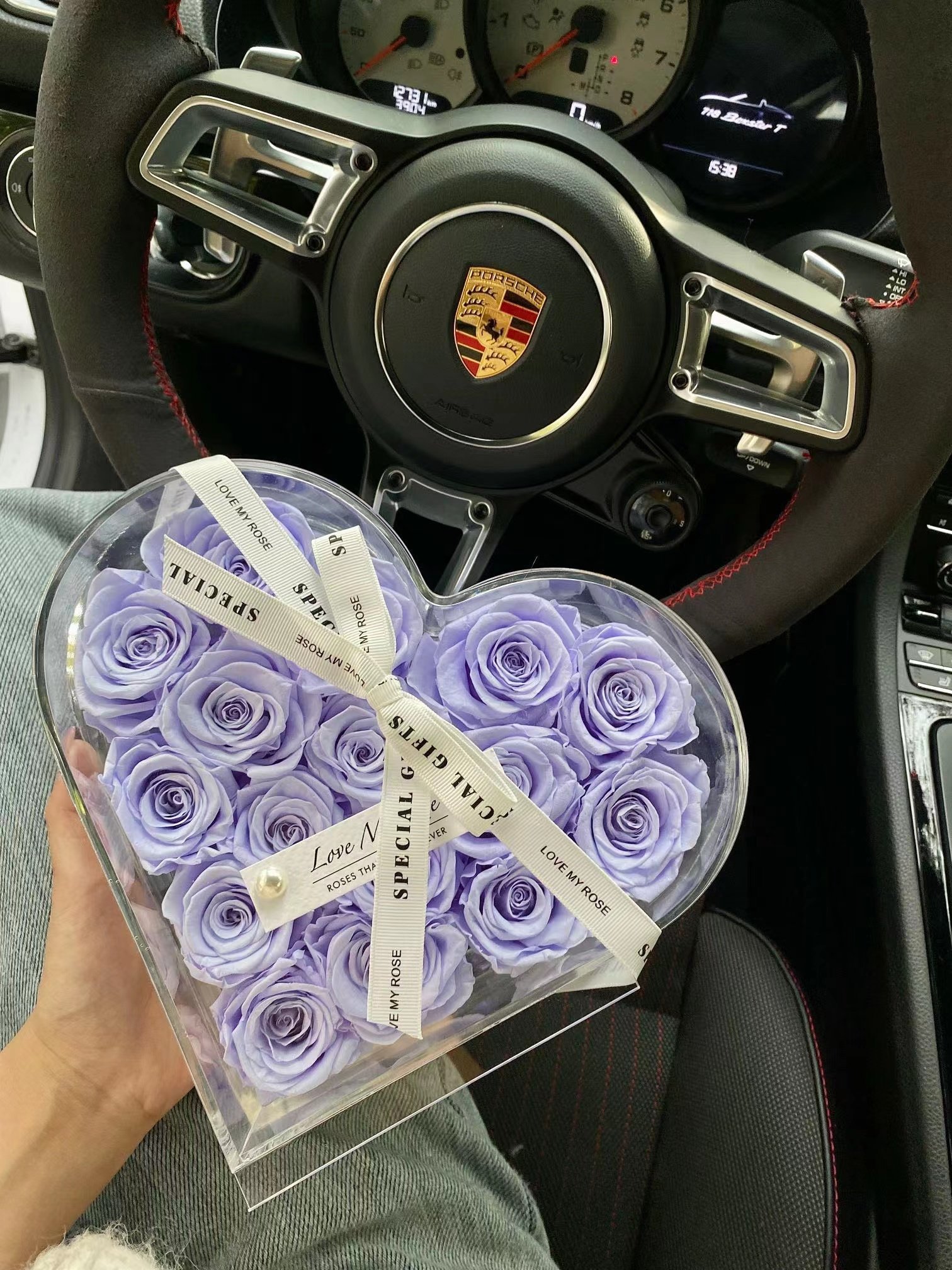 New Valentines Day Gift 2023 Forever Roses Romantic Gifts Luxury Flower Box Preserved Rose Bouquet Preserved Flowers
