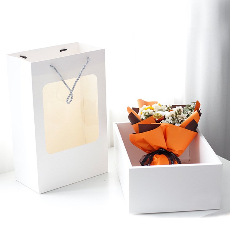 Mother's Day Gift Preserved Fresh Flower Dried Flowers Bouquet Wholesale Mother Birthday Gift Gift Preserved Flower Bouquet