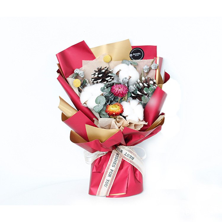 Mother's Day Gift Preserved Fresh Flower Dried Flowers Bouquet Wholesale Mother Birthday Gift Gift Preserved Flower Bouquet