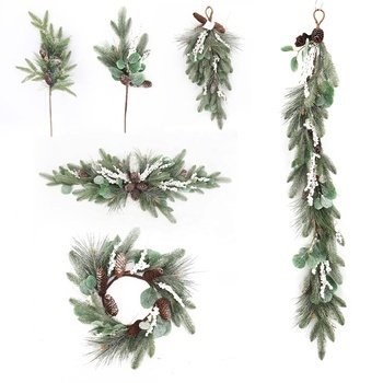 Artificial Plant Customizable Preserved Plants Various Festivals Artificial Wreaths Decorative Flowers artificial Flowers