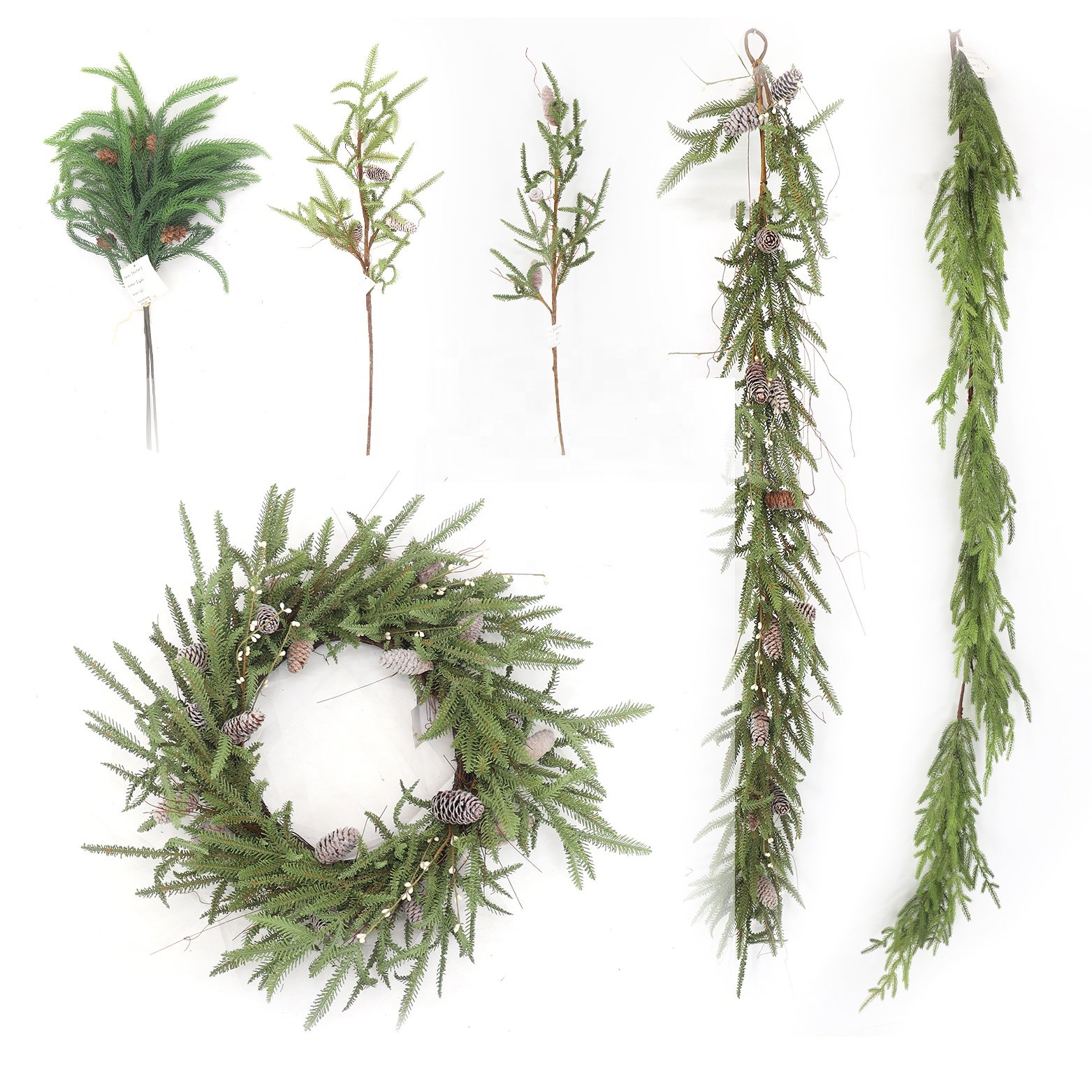 Artificial Plant Customizable Preserved Plants Various Festivals Artificial Wreaths Decorative Flowers artificial Flowers