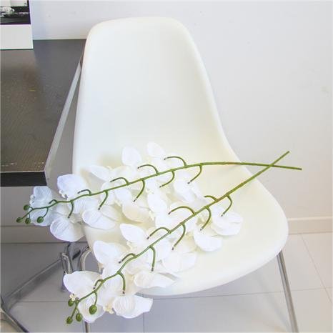 2024 New Style Colorful Top Fashion Orchids Flower Arrangement 9 Heads Little Bouquets Artificial Butterfly Orchid/Phalaenopsis