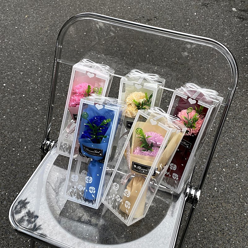 Mother's Day Valentine's Day Christmas Day Soap Rose Flower Bouquet Gift Box