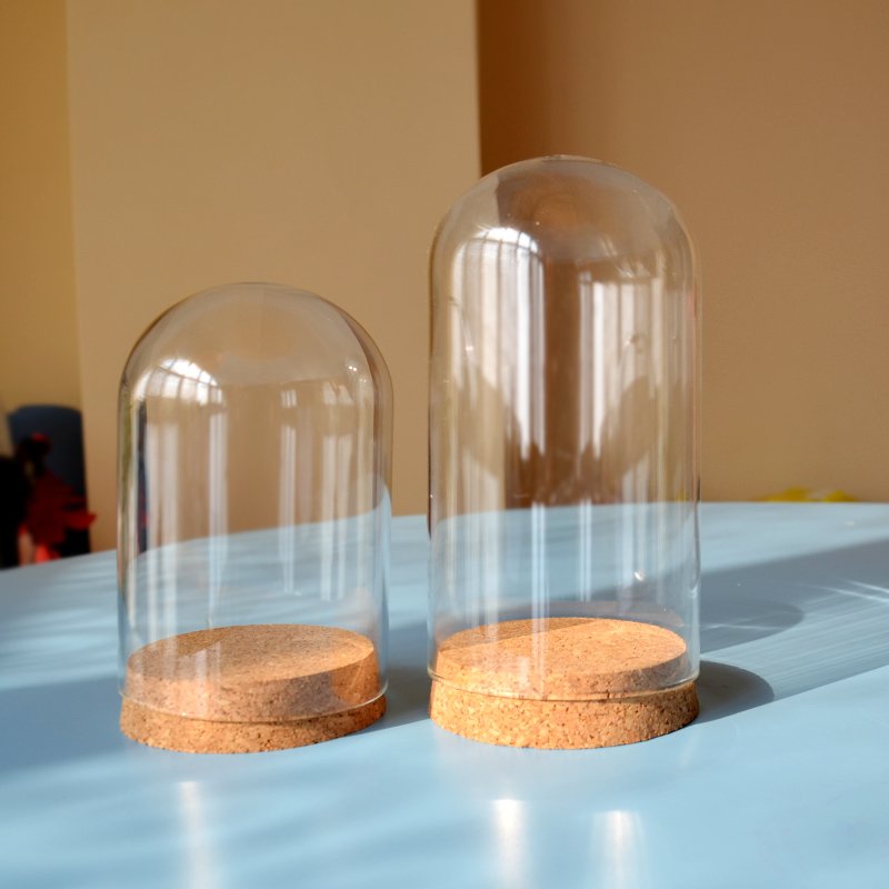 Valentine Day Gift Box Handmade Elegant Present Real Fresh Eternity immortal Rose Preserved Flower in a Acrylic Box/Glass Dome
