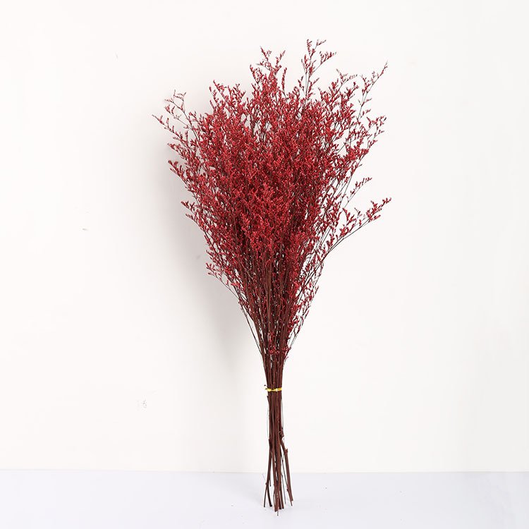 Yunnan Wholesale Home Decor Preserved Flower Misty Valentine grass Limonium For Floral Arrangement