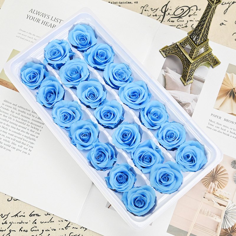 Free sample Preserved Flowers Rose Preserved Flowers Eternal Rose With Jewelry Box Valentine Day Gift For Girlfriend