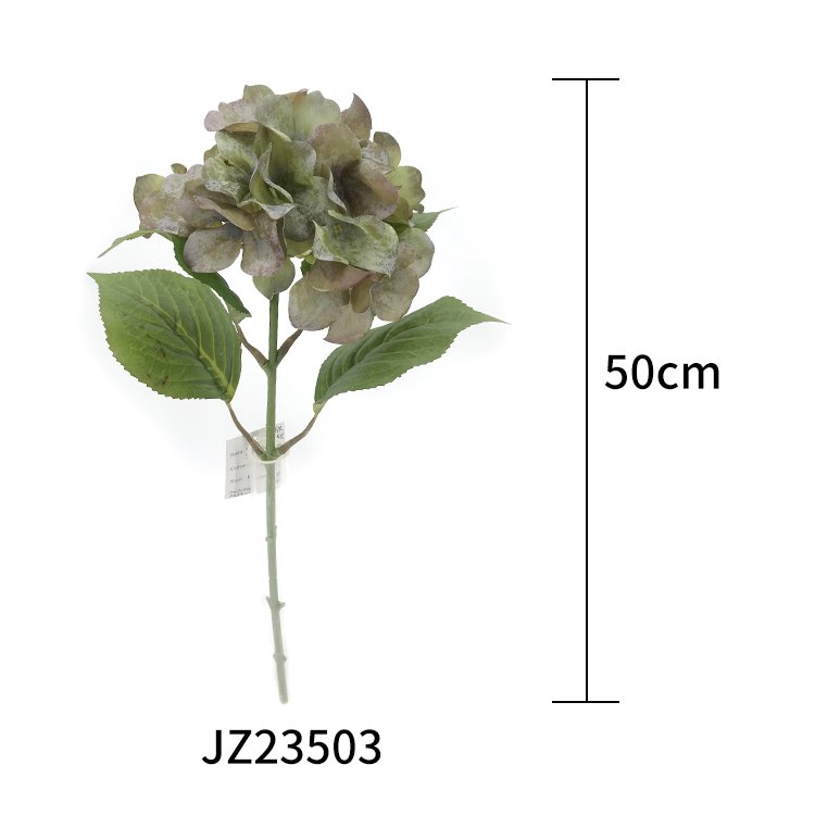 Wedding Home Decor 50cm Single Artificial Autumn-Embroidered Ball Single Plant Preserved Flowers Wholesale Home Wedding