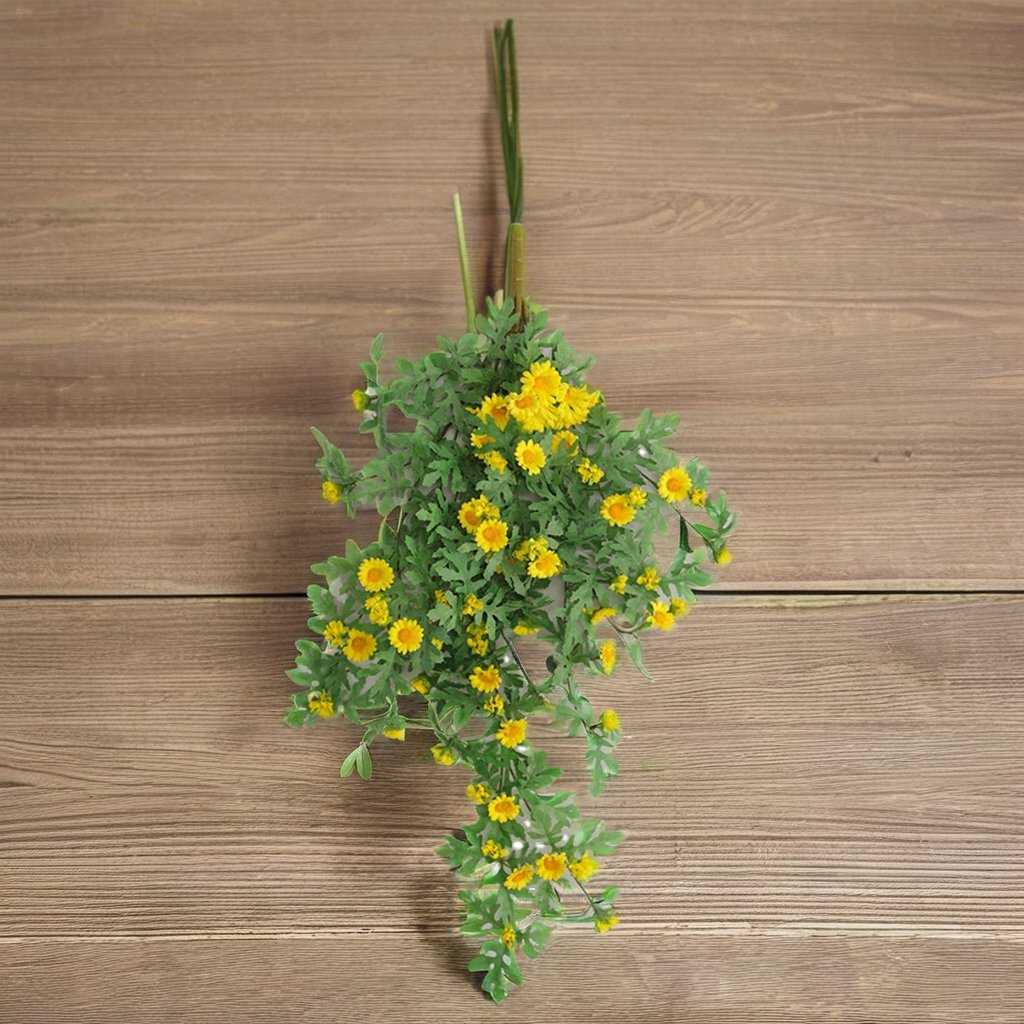 Natural Yellow 80cm Sun Flower Artificial Flowers Bouquet For Home Decoration