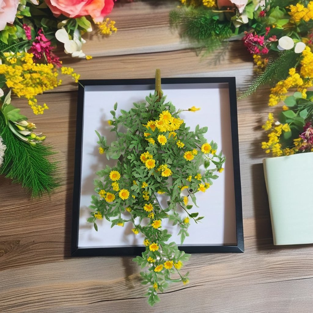Natural Yellow 80cm Sun Flower Artificial Flowers Bouquet For Home Decoration