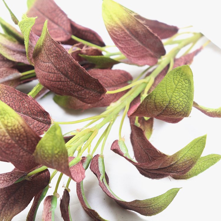 High Quality 54cm 2 Heads of Sage Leave Single Branch Decorative Easter Flowers and Wreaths Plants