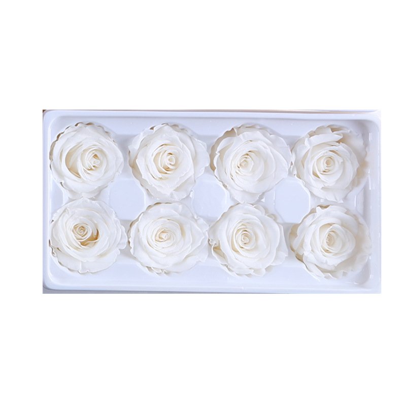 Preserved Rose flower,4-5cm, real natural flower blooms single rose petal, cheaper supplier 2024 China