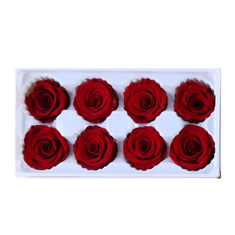 Preserved Rose flower,4-5cm, real natural flower blooms single rose petal, cheaper supplier 2024 China