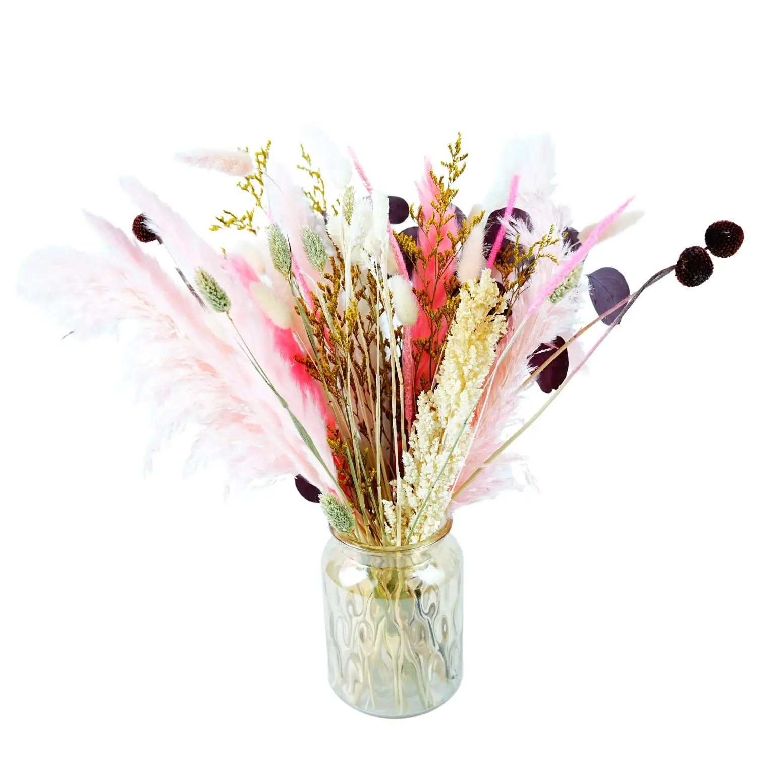 Factory direct sales Various Pampas Natural Pampas Grass & Preserved Flowers Decor Wreath & Home Decoration Pieces Wall Hanging