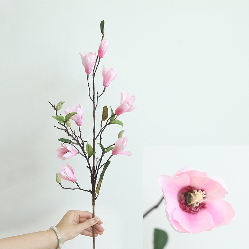 Preserved flower heads hanging flowers wedding bouquet artificial flowers decoration Magnolia