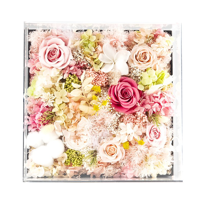 New Arrival Eternal Love Series Preserved Flower Ornaments For Valentine's Day Wedding Decoration flowers Anniversary Gift