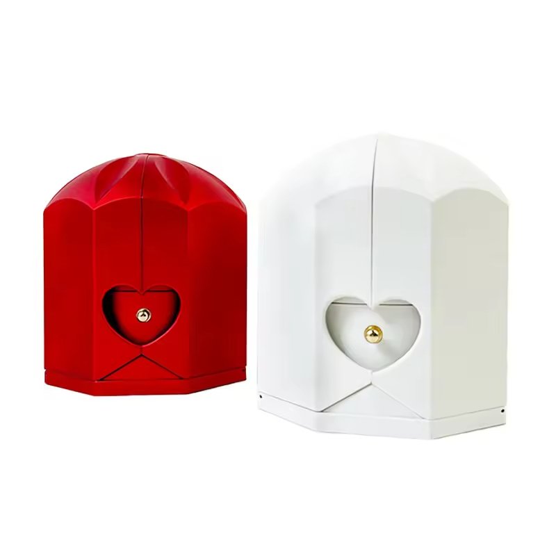 New Product Ideas 2024 Everlasting Jewelry Box Valentines Day Gift Preserved Rose Immortal Forever Roses In Acrylic Gift Box