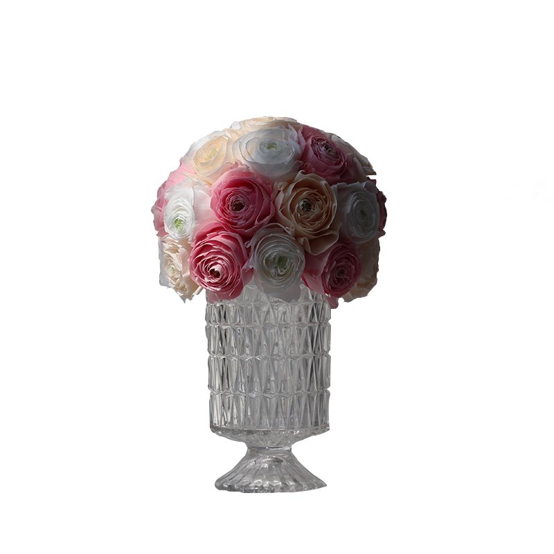 Decorations for Home Preserved Flower Valentine Day Rose Eternal Real Floral Deco Long Lasting Natural Preserved Rose Vases