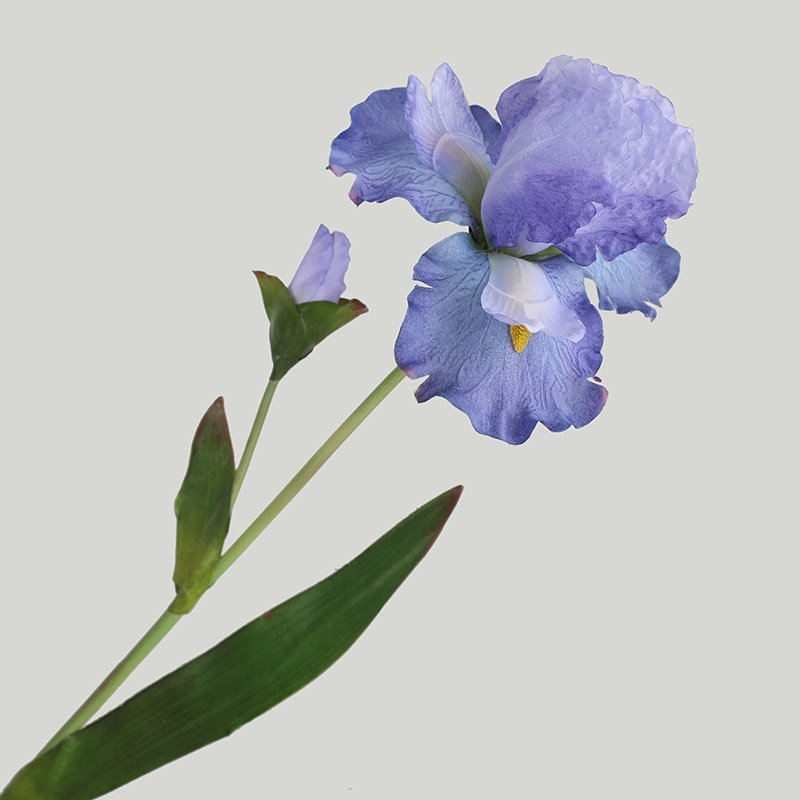 Hot selling ink halo dyed artificial Veneto iris for Home & Wedding Decor