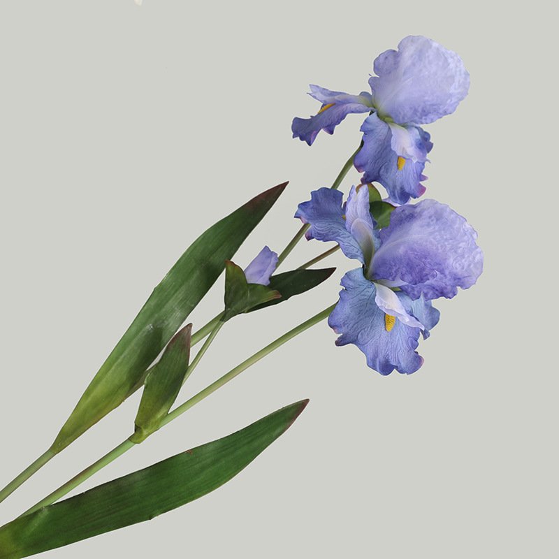 Hot selling ink halo dyed artificial Veneto iris for Home & Wedding Decor