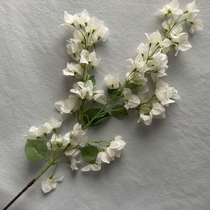 Wholesale Cheap Artificial Silk Tree Bougainvillea Plant Flower For Decoration