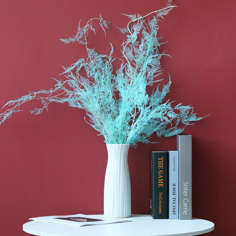 New product ideas gift prserved flowers natural decors real preserved flower bouquet asparagus fern for Home Decoration