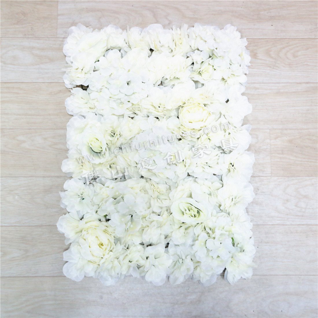 Elegant events party wedding artificial backdrop panel decorative flowers wall