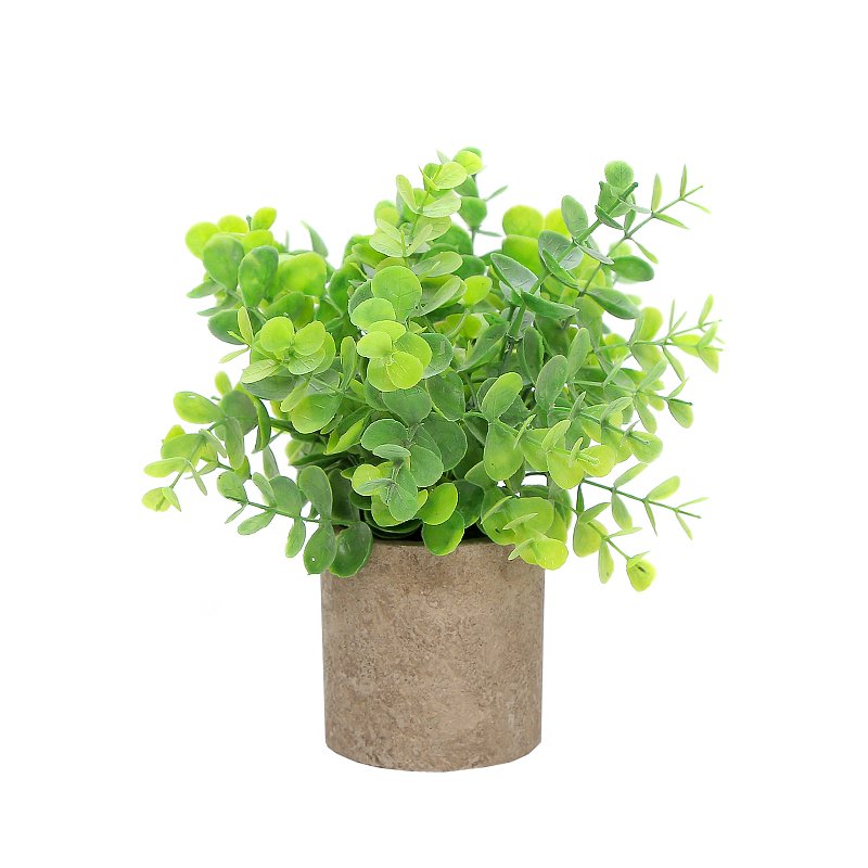 ONEIN 2021 Hot Sale Modern Design Home Decor Pot Artificial Green Plants Flowers Home Wall Christmas Mother's Day Wholesale