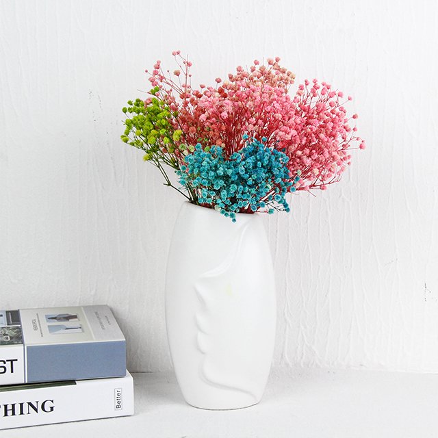 Dropshipping Products Preserved Plants Babys Breath Dried Flowers Bouquet Preserved Gypsophila Flower For Flower Arrangement
