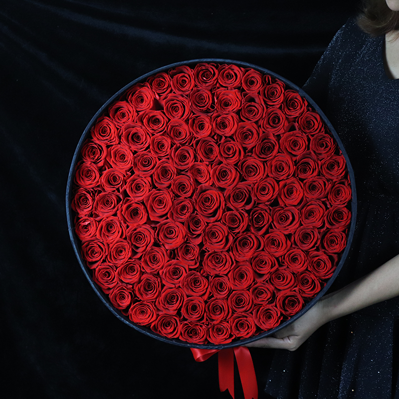 Wholesale Natural Preserved Rose for Mothers Day Gifts forever Flower Eternal Natural infinity forever roses 99 rose gift box