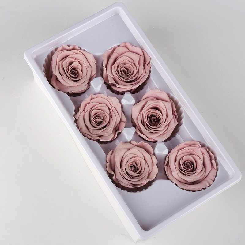 Eternal Life Flower Material Gift Box Immortal Rose Flower dried rose Artificial Preserved Flowers Head Roses