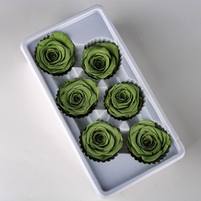 Eternal Life Flower Material Gift Box Immortal Rose Flower dried rose Artificial Preserved Flowers Head Roses