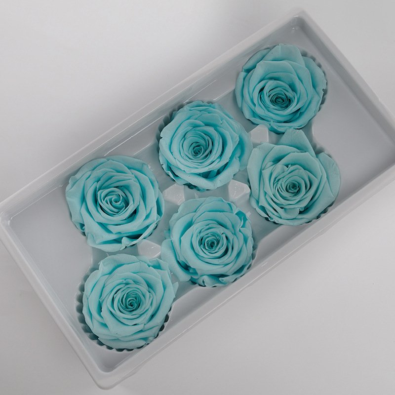 Eternal Life Flower Material Gift Box Immortal Rose Flower dried rose Artificial Preserved Flowers Head Roses