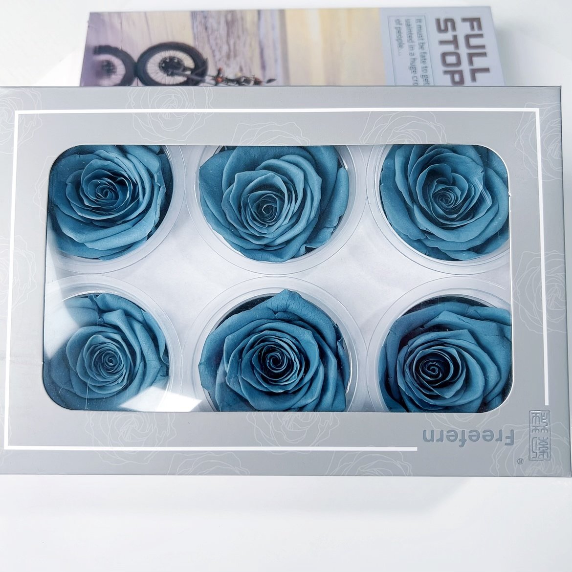 Wholesale Christmas Valentines Day Gift A Grade Real Natural Eternal Rose Heads Immortal Infinity Eternal Preserved Roses