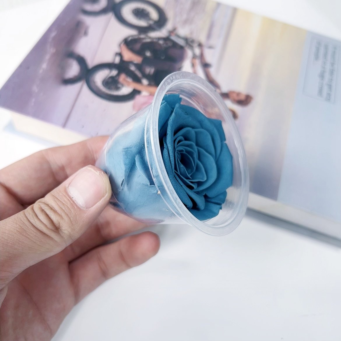 Wholesale Christmas Valentines Day Gift A Grade Real Natural Eternal Rose Heads Immortal Infinity Eternal Preserved Roses