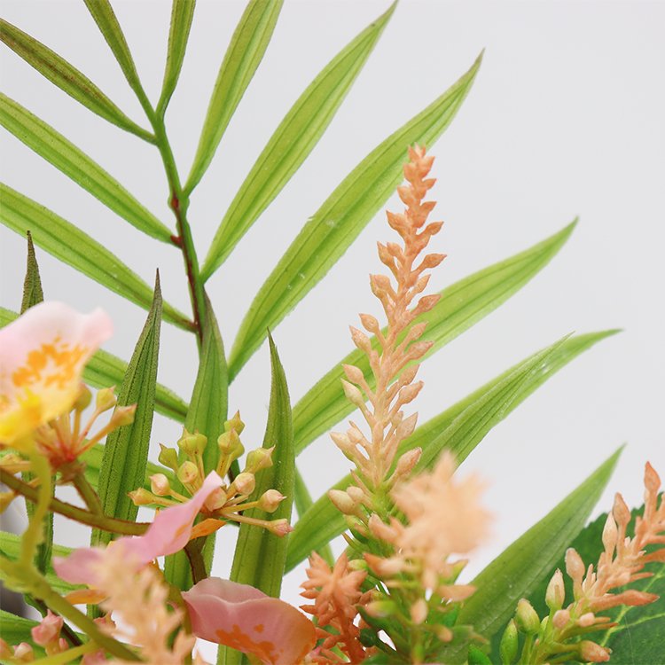 Wholesale 38cm Hot Selling Oncidium Wheat Ear Bouquet Artificial Hydrangea Preserved Flowers & Plants Decorative Wreaths Plants