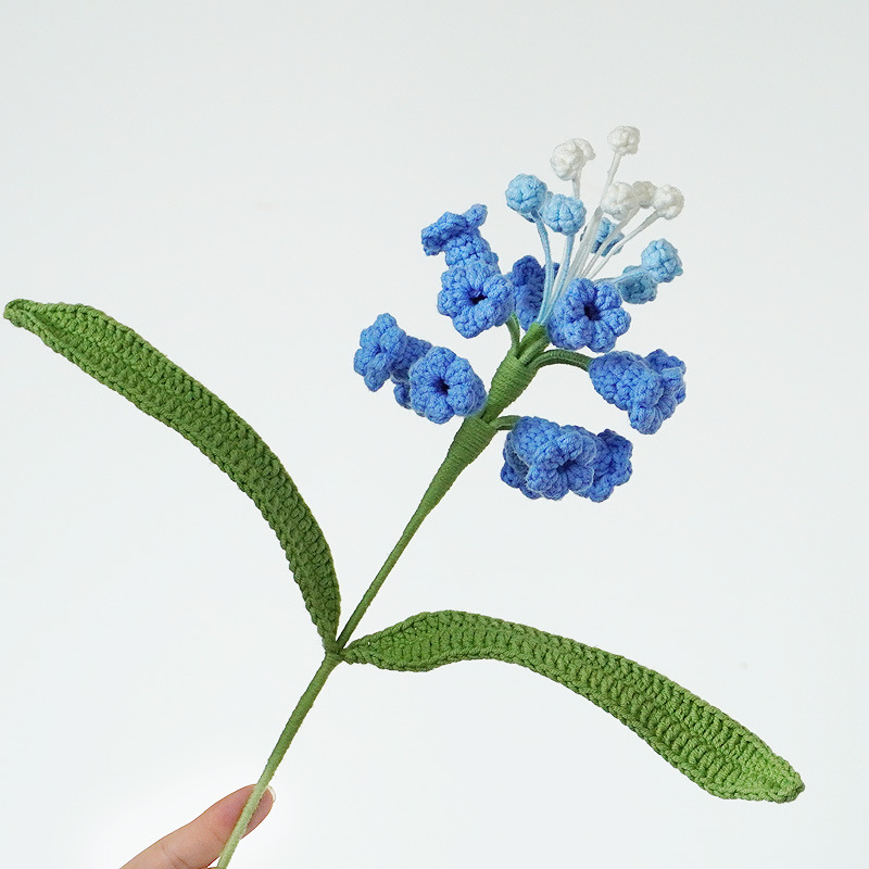 Decoration Home And Living Diy Floral Decor Crochet Flower Handmade Hyacinth Woven Bouquet Crochet Flower