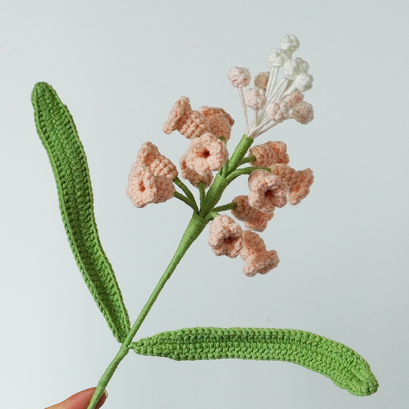 Decoration Home And Living Diy Floral Decor Crochet Flower Handmade Hyacinth Woven Bouquet Crochet Flower