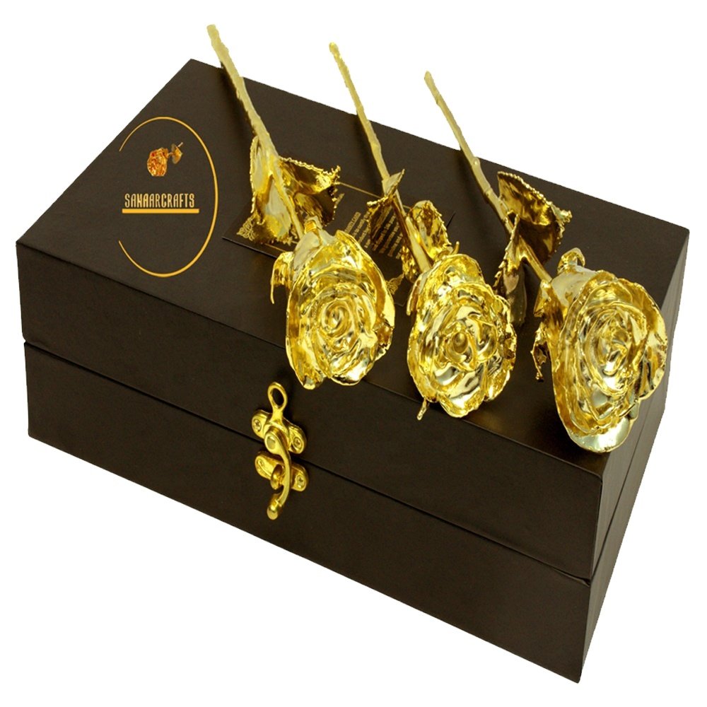 24k Gold Rose Plated A Surprise Gift for Your beloved