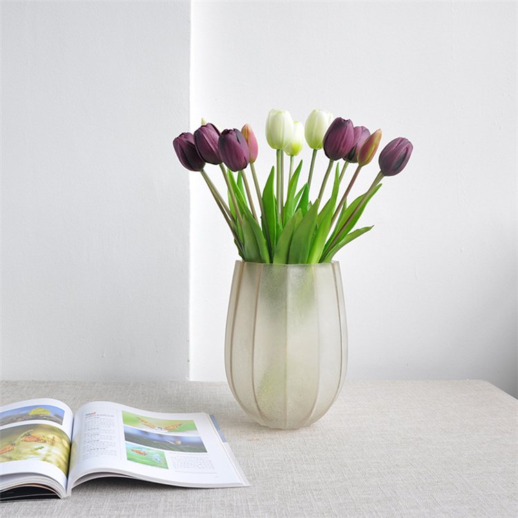 Wholesale Customized Colors High Quality Artificial Latex Tulip Flowers