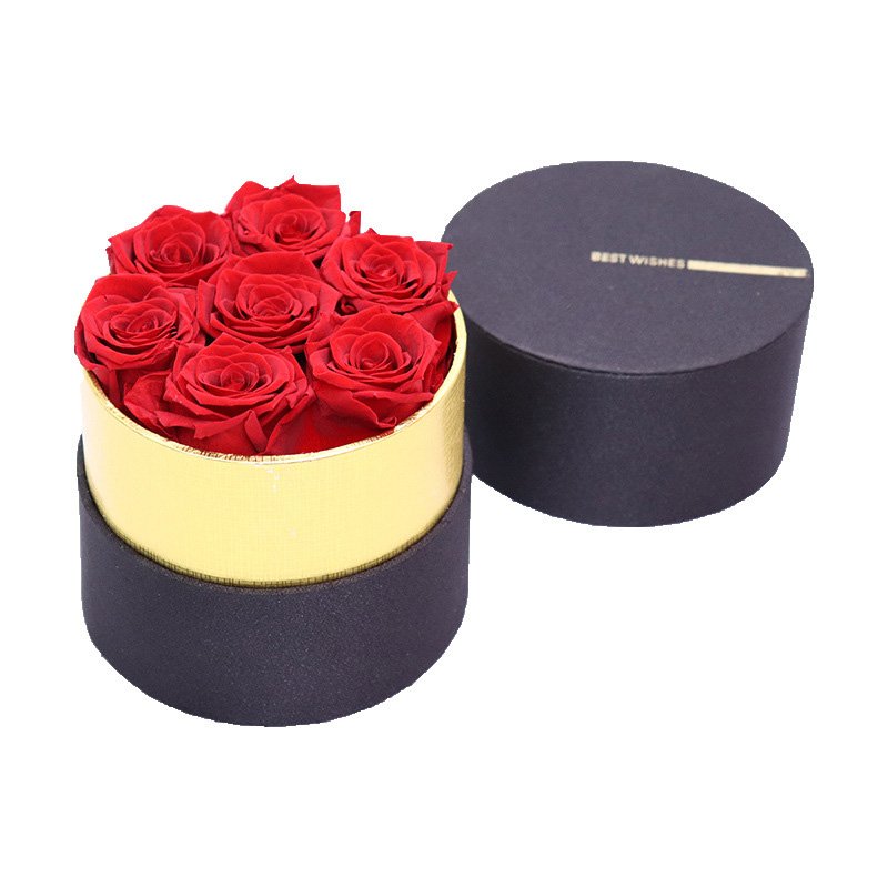 YS-01 verlasting Flower Gift Box Christmas Gift Manufacturer High Quality Finished Rose Hug Bucket